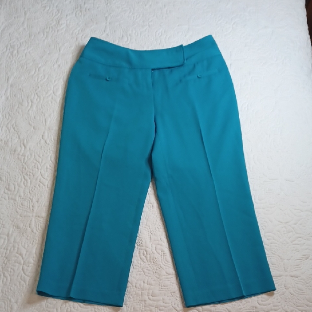 Cato Teal Capris